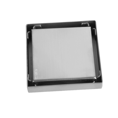 150x150mm 외부 지름 Sus304 샤워 채널 블랙 필터 코어와 선형 배수