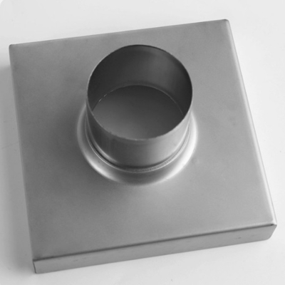 150x150mm 외부 지름 Sus304 샤워 채널 블랙 필터 코어와 선형 배수