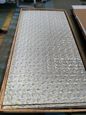 맞춤형 건축 장식을 위한 물 물결  corrugated 스테인리스 스틸 시트