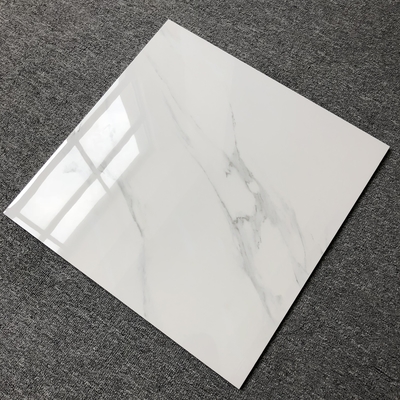 물 흡수성 0.5% 60x60cm 금색 칼라카타 포르셀라인 녹화 된 흰색 벽 타일