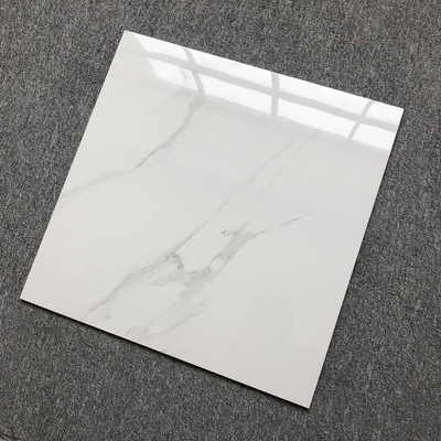 물 흡수성 0.5% 60x60cm 금색 칼라카타 포르셀라인 녹화 된 흰색 벽 타일