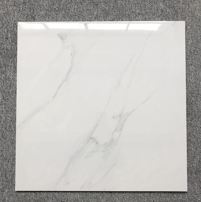 물 흡수성 0.5% 60x60cm 금색 칼라카타 포르셀라인 녹화 된 흰색 벽 타일