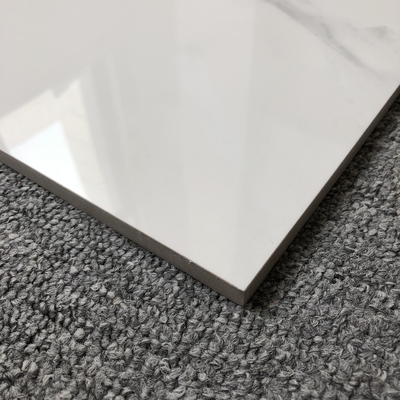 물 흡수성 0.5% 60x60cm 금색 칼라카타 포르셀라인 녹화 된 흰색 벽 타일