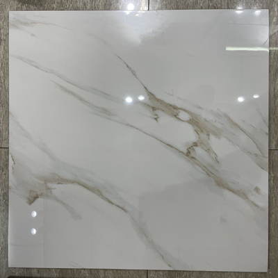 산 내성 전체 체질 포르셀라나토 금 칼라카타 대리석으로 닦은 60x60 타일