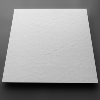 AAA 등급 흰색 균일 세라믹 바닥 타일 600x600 10mm 두께와 거친 표면